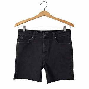 We The Free Charcoal Black.Denim Shorts. Size 28. Great Condition. Bermuda